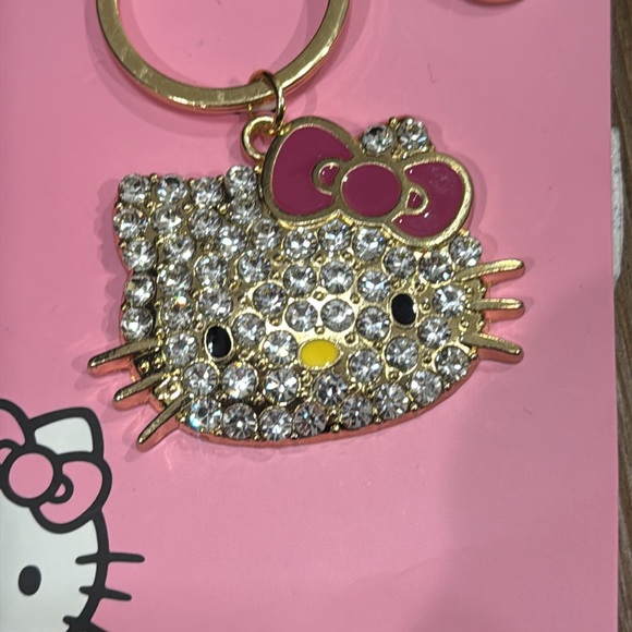 Hello Kitty Rhinestone Keychain (NWT)(LS) - Picture 3 of 6